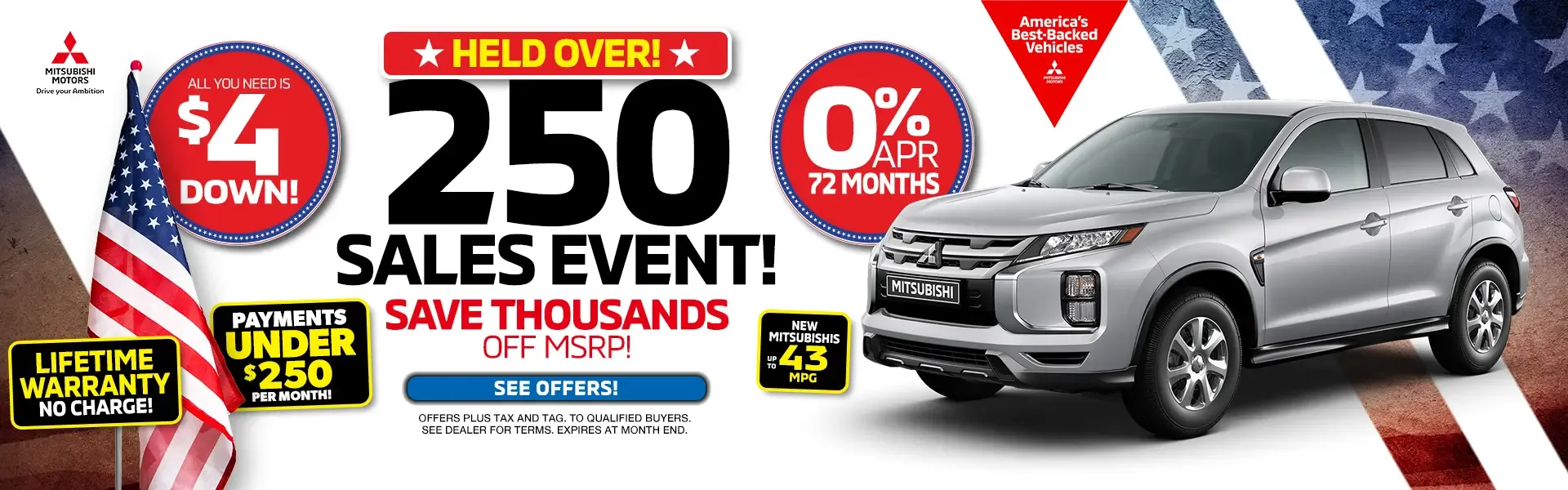 250 Sales Event!